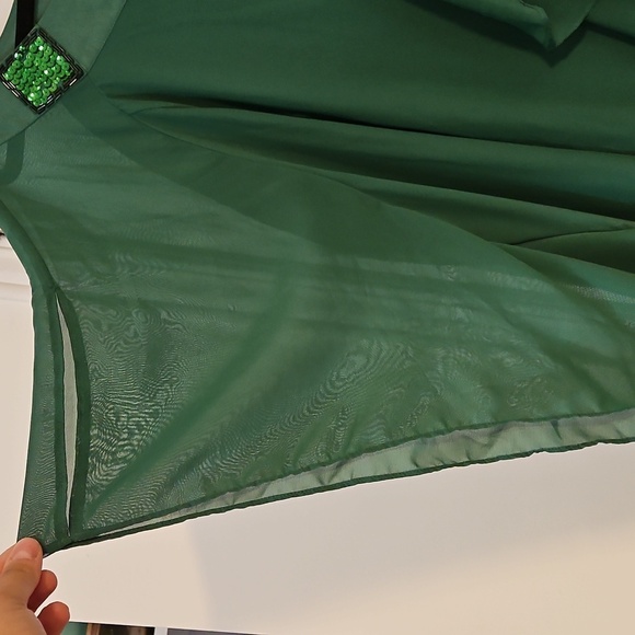 WOMANS 30W ROAMAN'S FORMAL OCCASION SHIFT LONG DRESS sequin New with tags - Picture 2 of 8